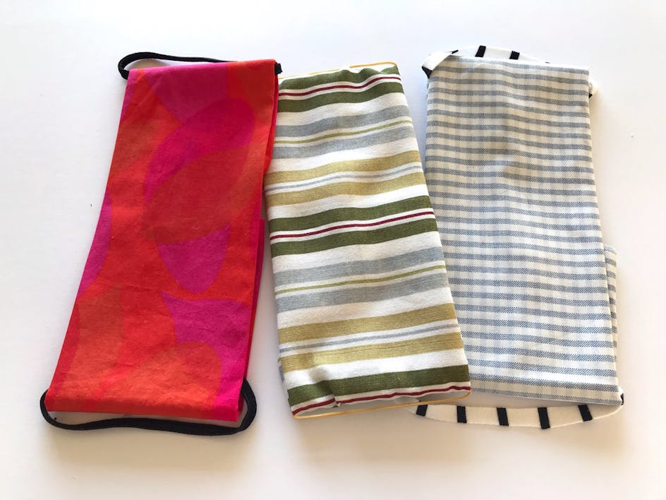 1 minute no sew pillowcase face mask