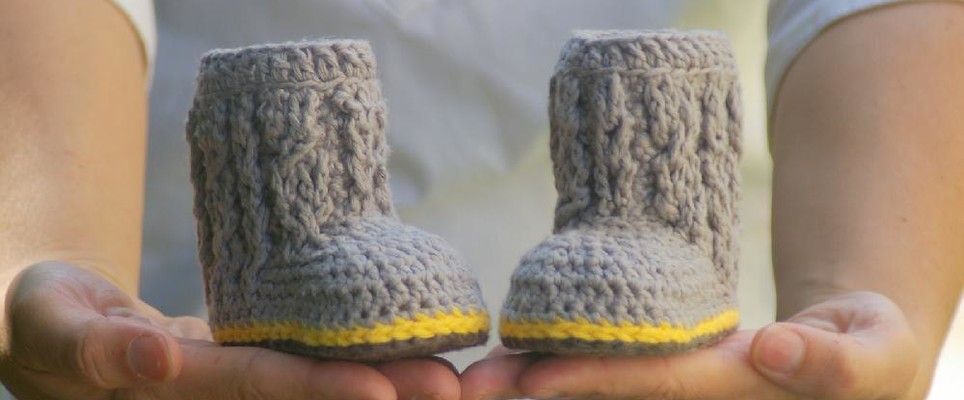 Baby ugg boots outlet knitting pattern free uk