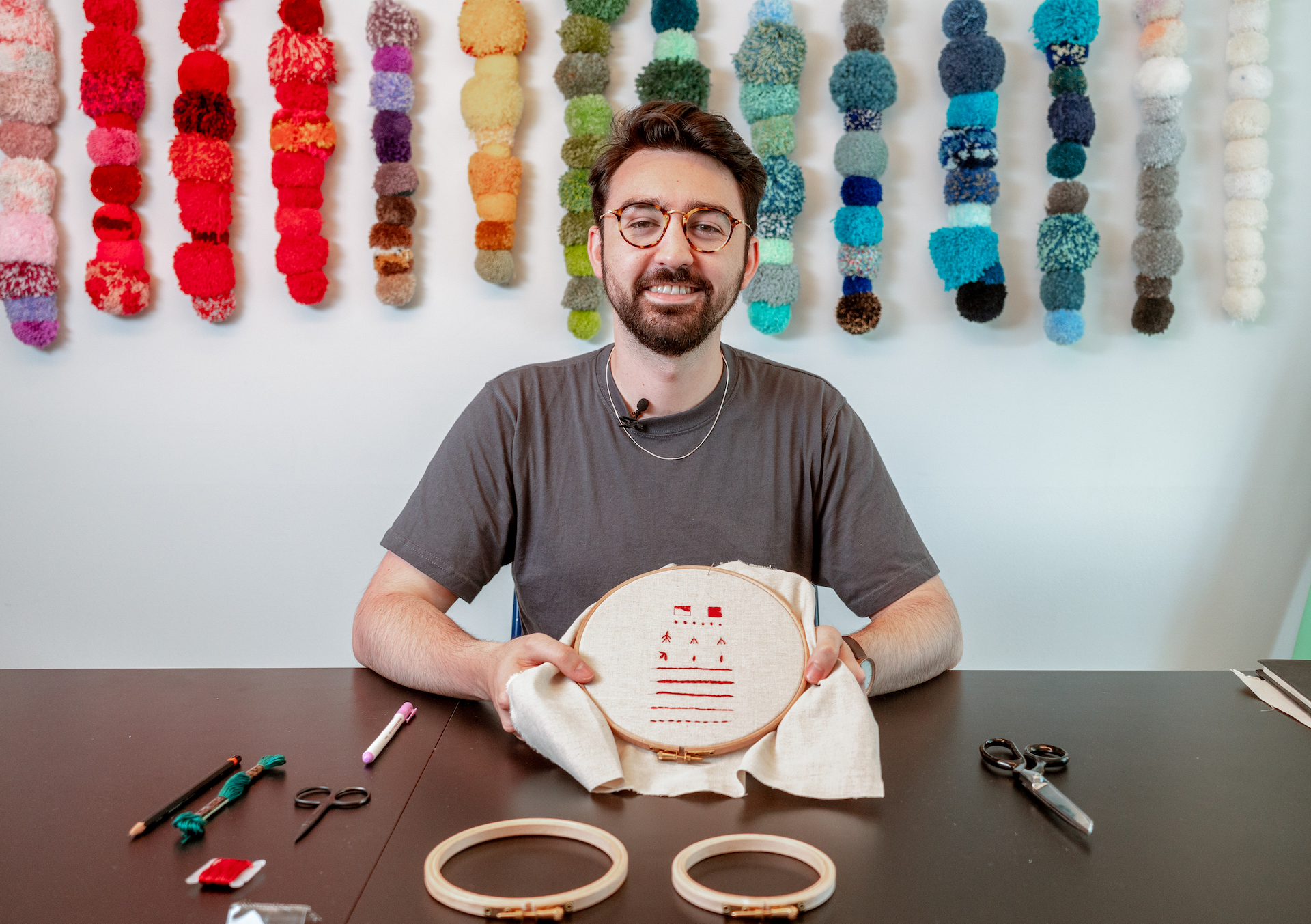 Follow along with Adam to learn the top ten embroidery stitches