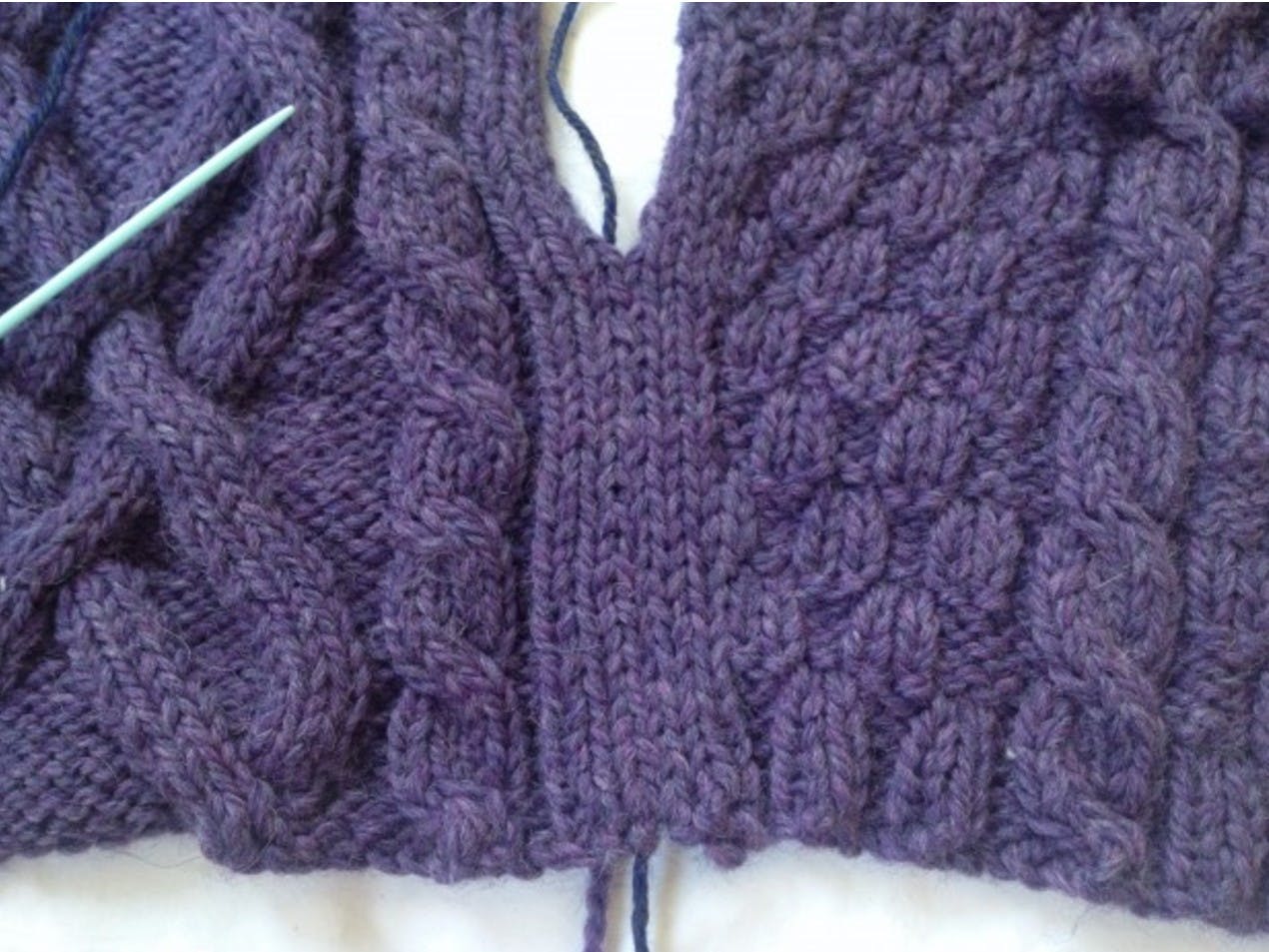 how to work mattress stitch with Amy Kaspar