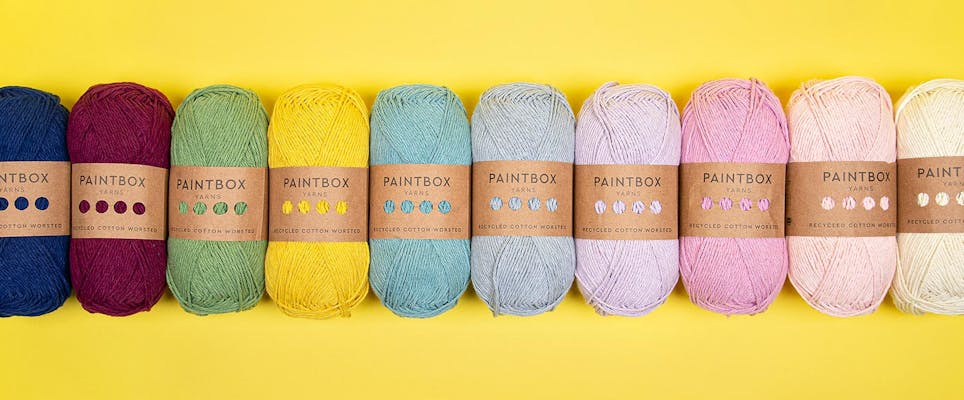 Cool. Kind. And eco-friendly. Paintbox Yarns Recycled Cotton has arrived! 