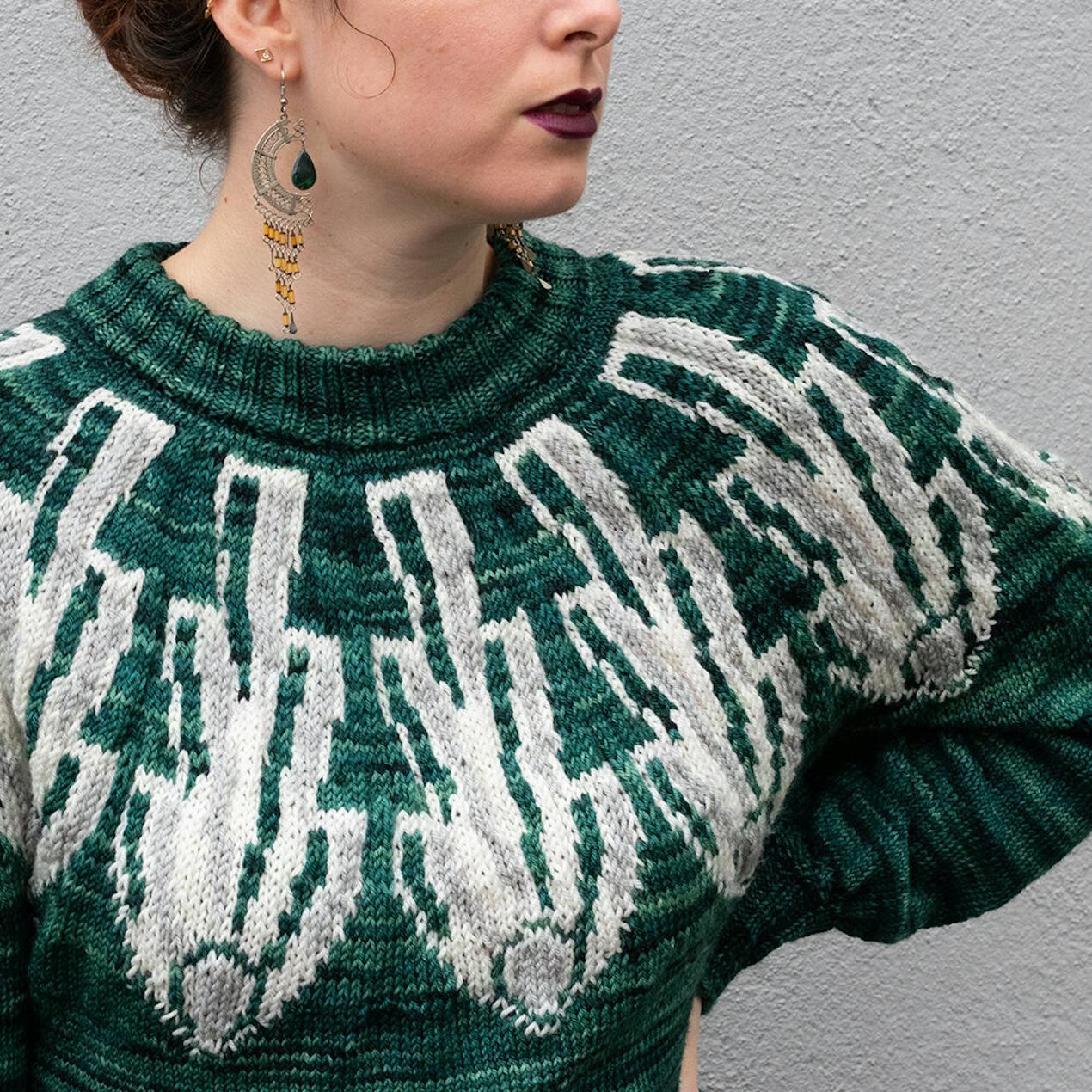 Style Moderne sweater pattern