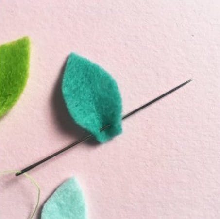 sew yeah springtime easter wreaths making the buds and leaves