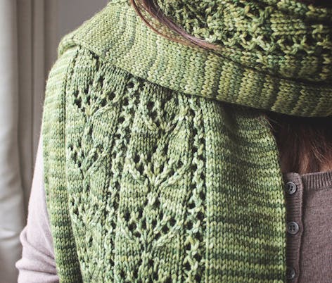 Tamarisk Scarf - Scarf Knitting Pattern by Cheryl Eaton