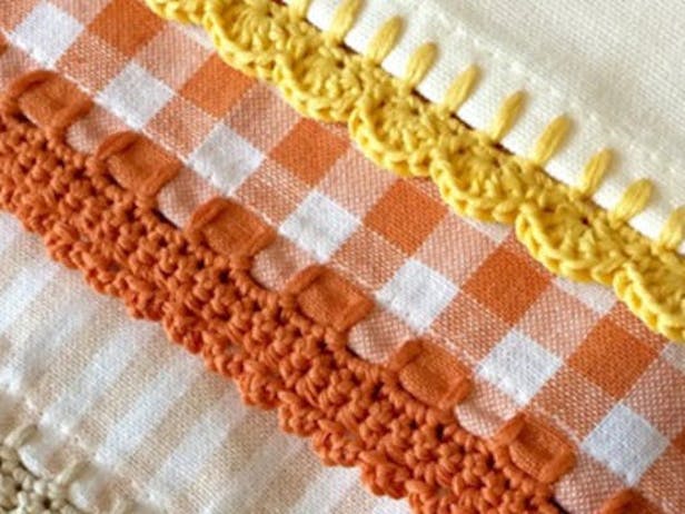How to crochet pretty edging
