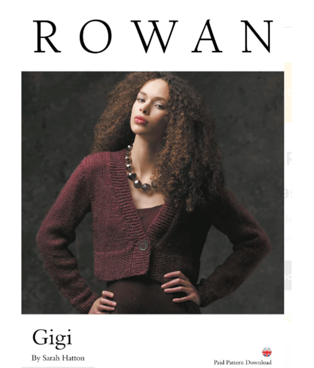 Gigi Cardigan in Rowan Cocoon