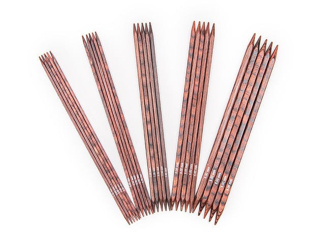 KnitPro Cubics Double Point Needles 15cm (Set of 5)