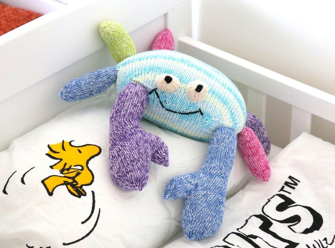 knitted toy octopus pattern using ssk
