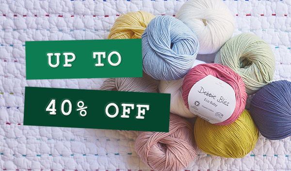 Save big on summer yarns!