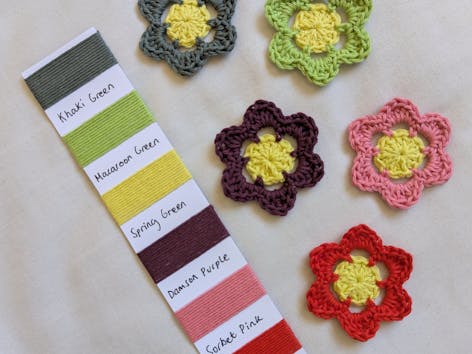 Introducing 6 NEW shades of Paintbox Yarns Cotton 4 Ply + patterns you'll love!