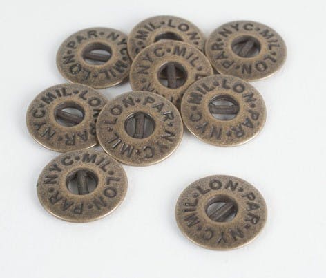 Jeans buttons 