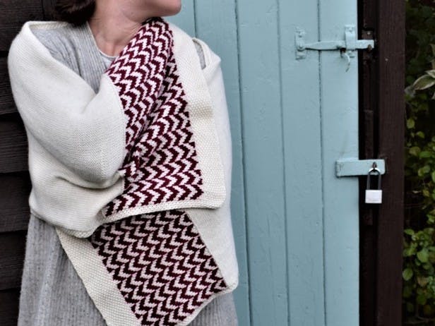 Tweed Shawl