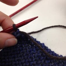 step Step 1 - Pick up your stitch