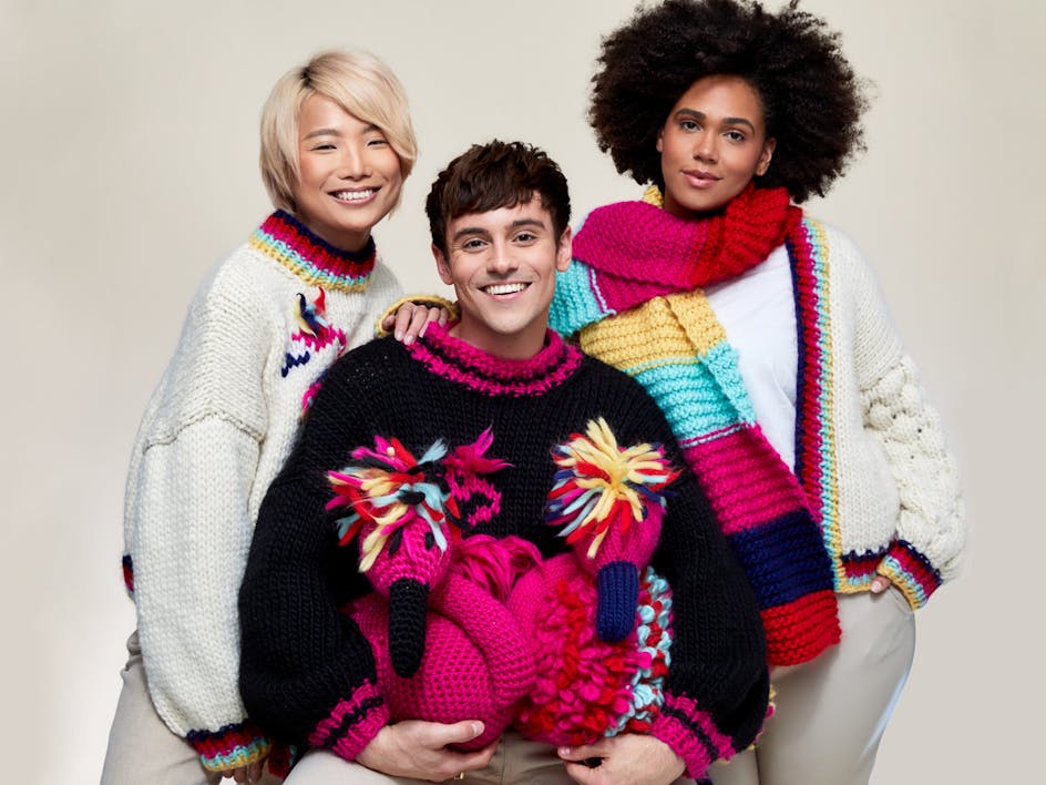 How knitting and crochet kept Tom Daley sane on his gold medal journey + NEW Made With Love kits!