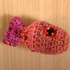 Crochet fish - step 10 - finish your fish