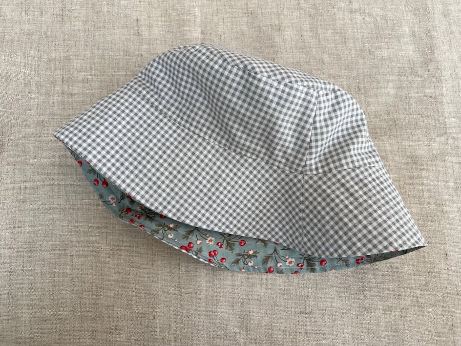 Make this bang on-trend bucket hat sewing pattern!