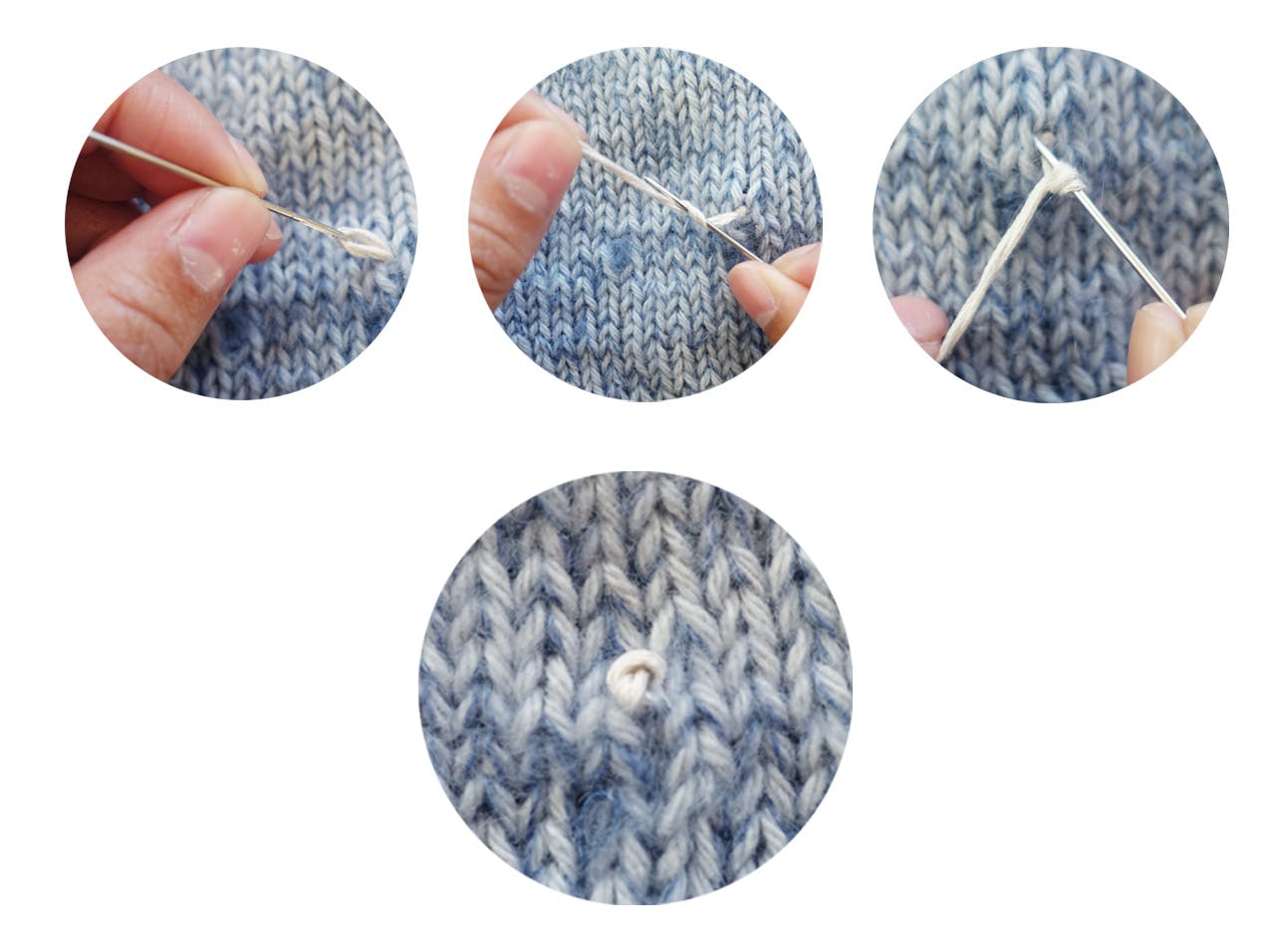 How to embroider a knitted sweater LoveCrafts