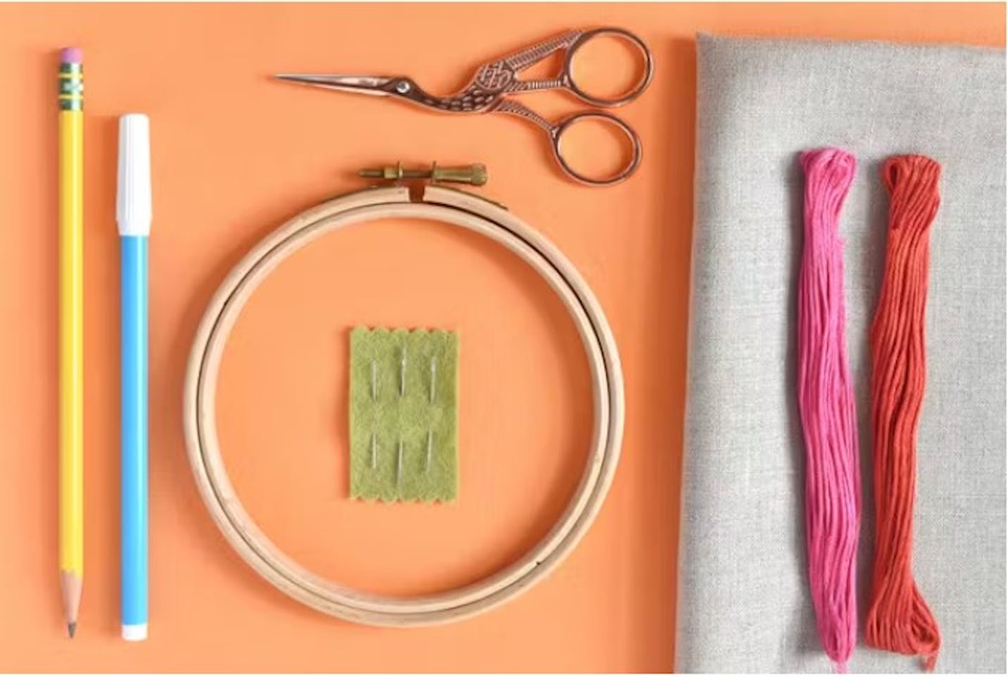 Get started in embroidery