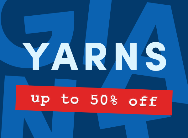 Spectacular yarn savings!