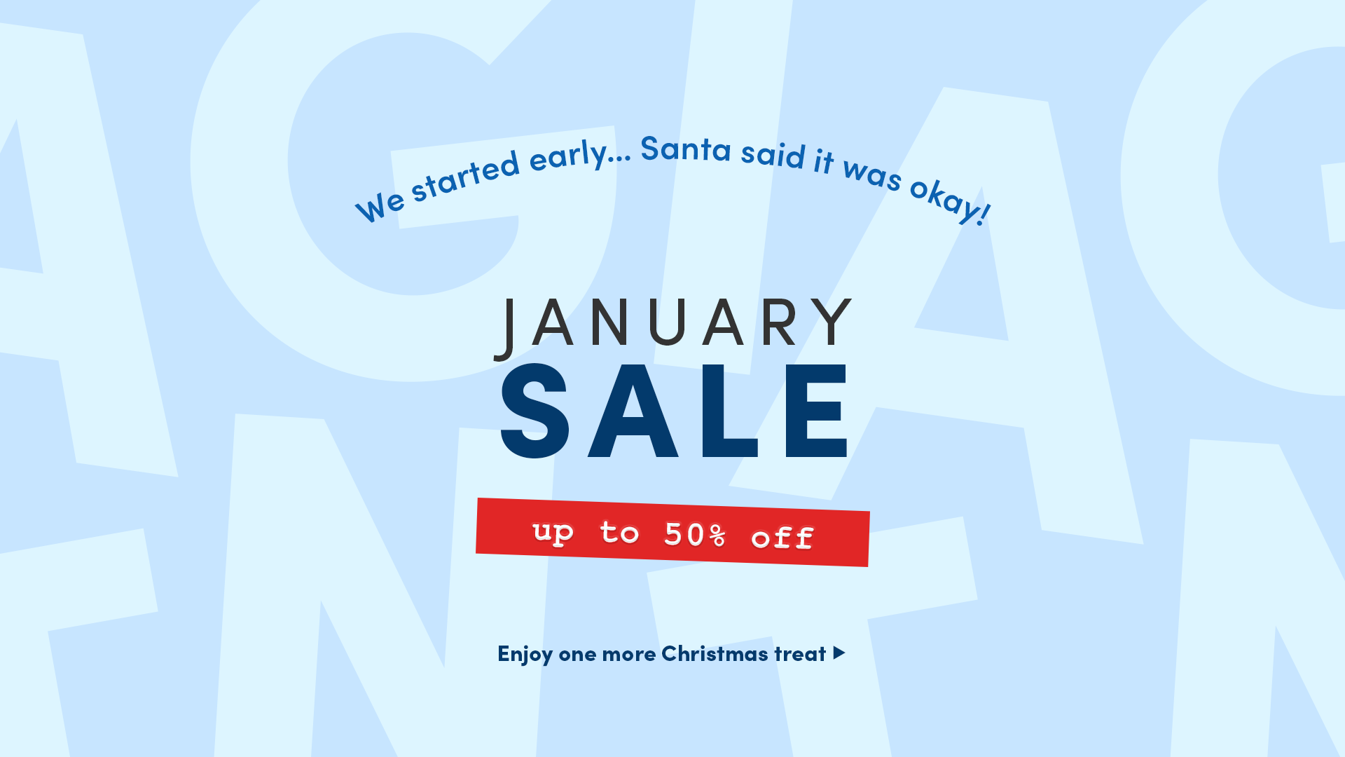 Shop the Giant January Sale — Save Up to 50%!