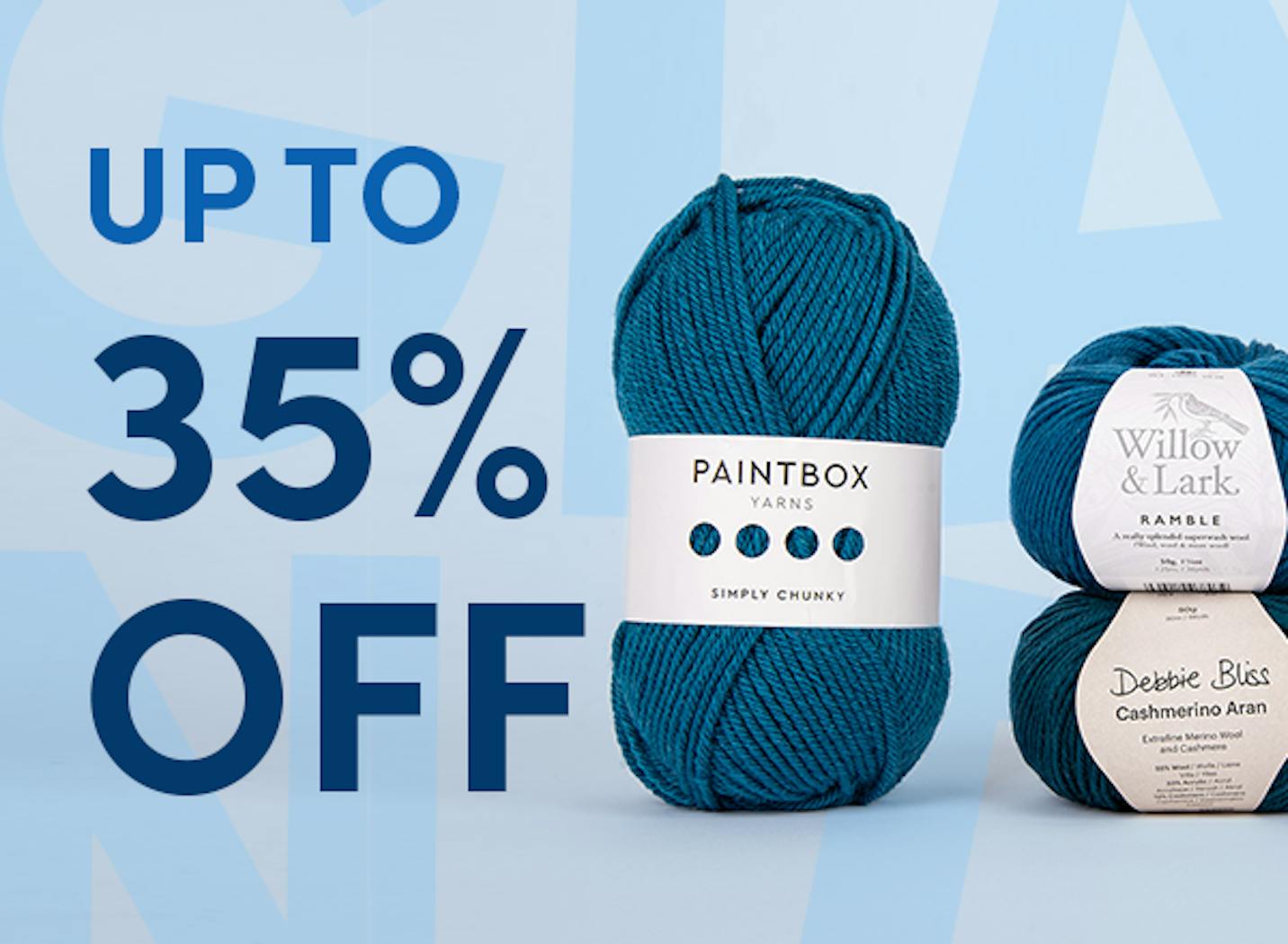 DK, Aran & Worsted deals!