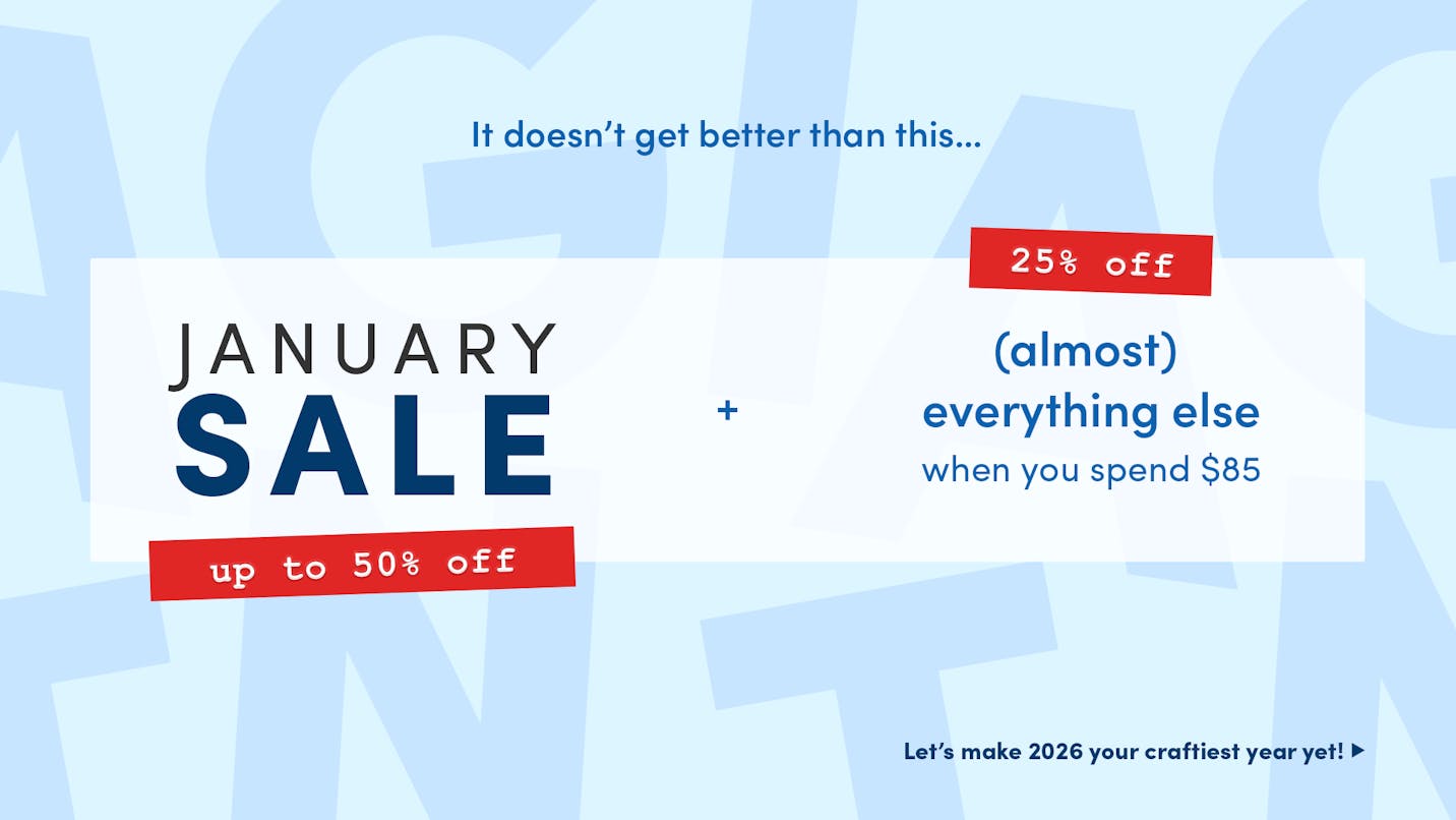 Use code: YAY at checkout