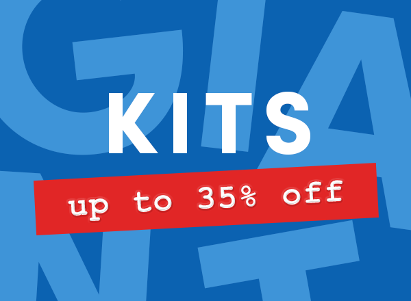 Huge deals on kits & supplies!