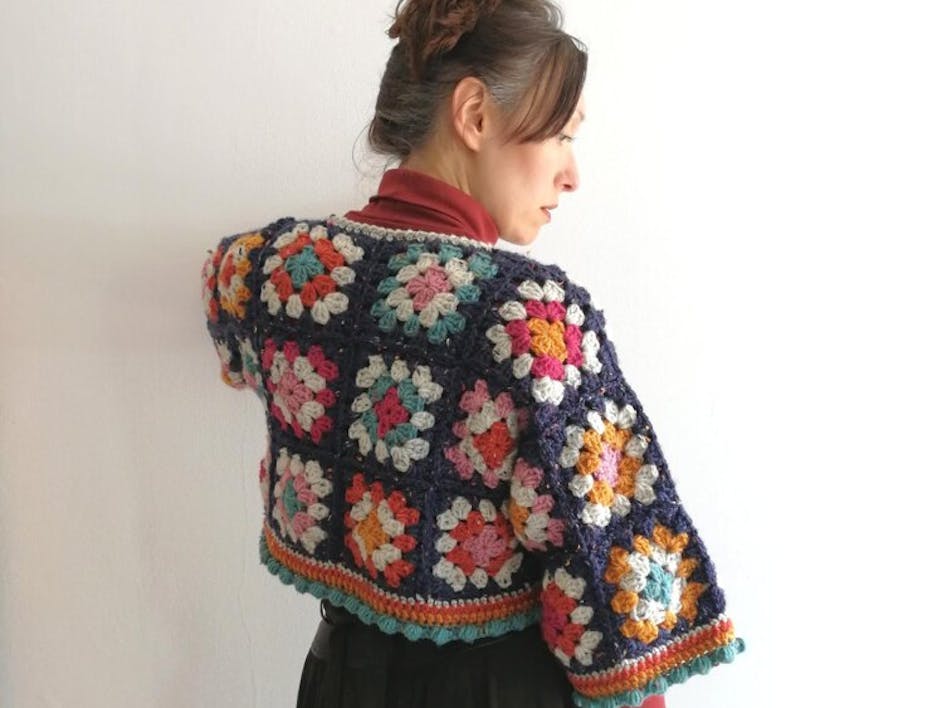 Gorgeous granny square jackets, sweaters and cardigans you’ll love!
