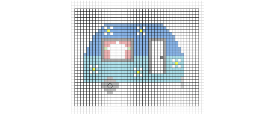How to design a cross-stitch chart on your computer