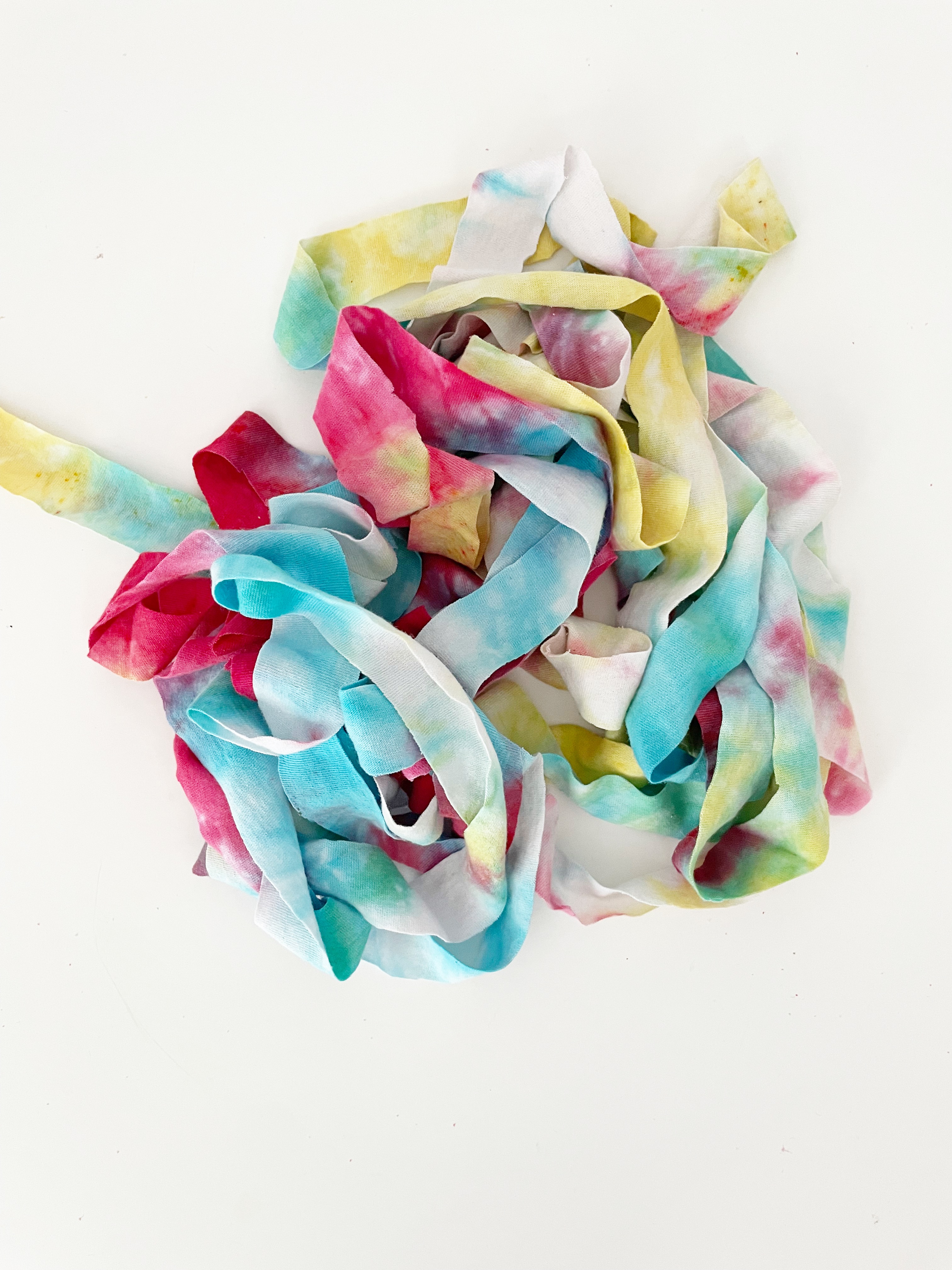 homemade t-shirt yarn 