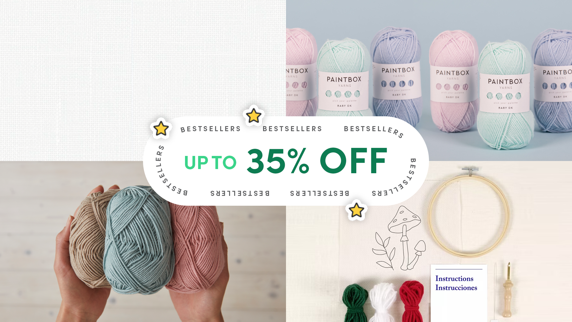 Save up to 35% on Bestsellers!