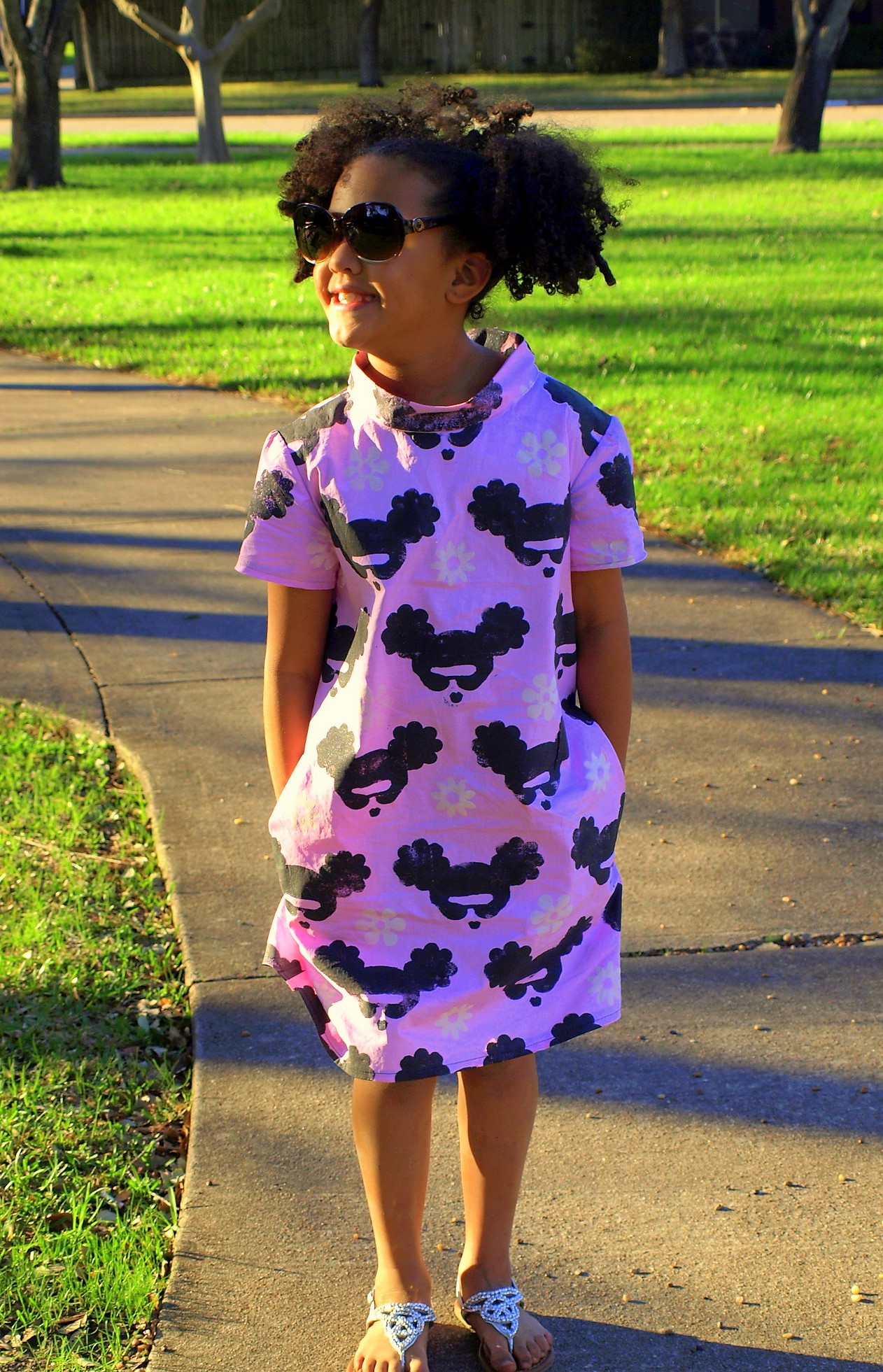 Bianca Springer Daughter's dress