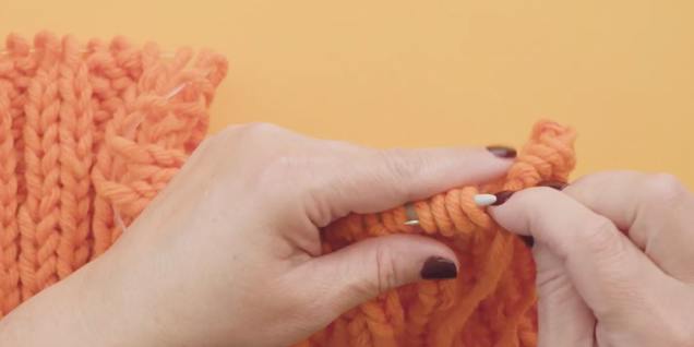 Shape Using Yarn Activity How to Knit a Pumpkin | Free Pumpkin Pattern!