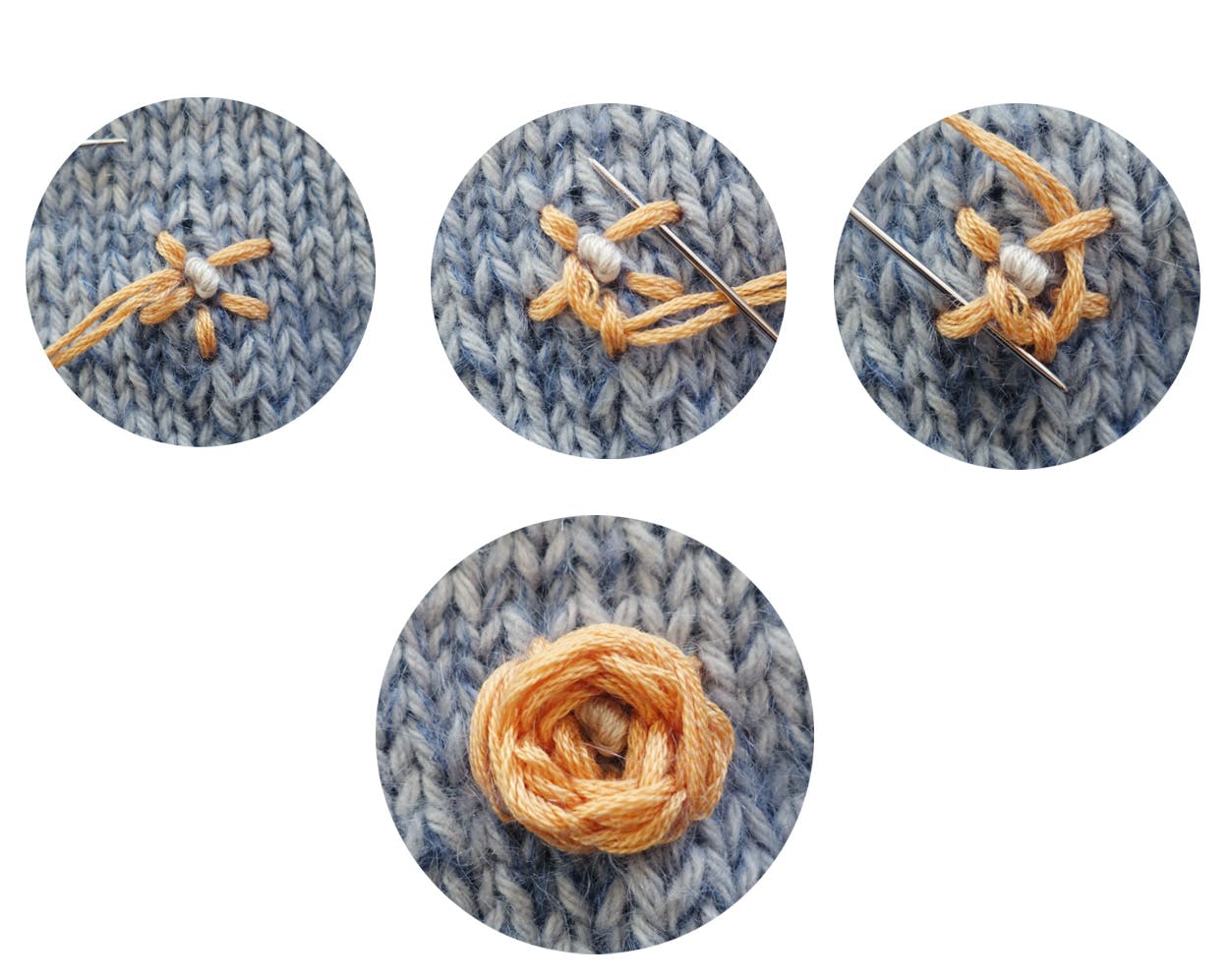 How to embroider a knitted sweater LoveCrafts