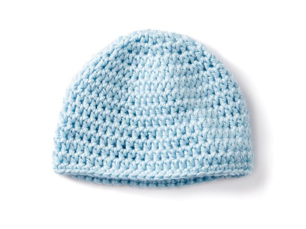 Teeny Weeny Crochet Cap in Caron Simply Soft