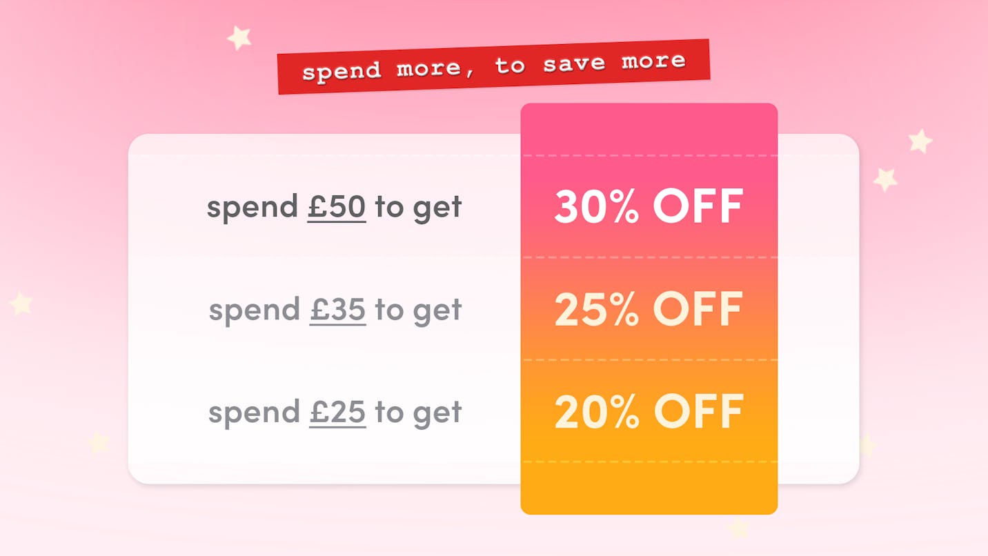 Use code SAVE at checkout