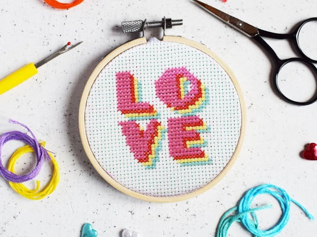 Two hours of cross stitch ASMR & music to craft to