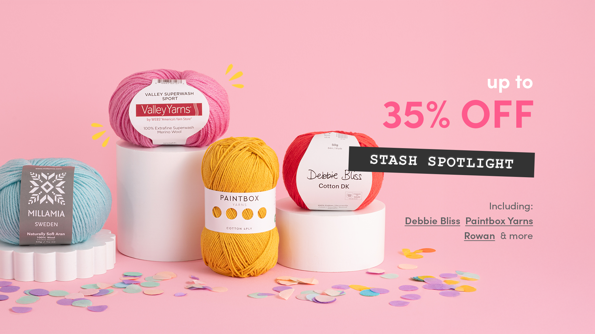 Up to 35% off Selected brands!