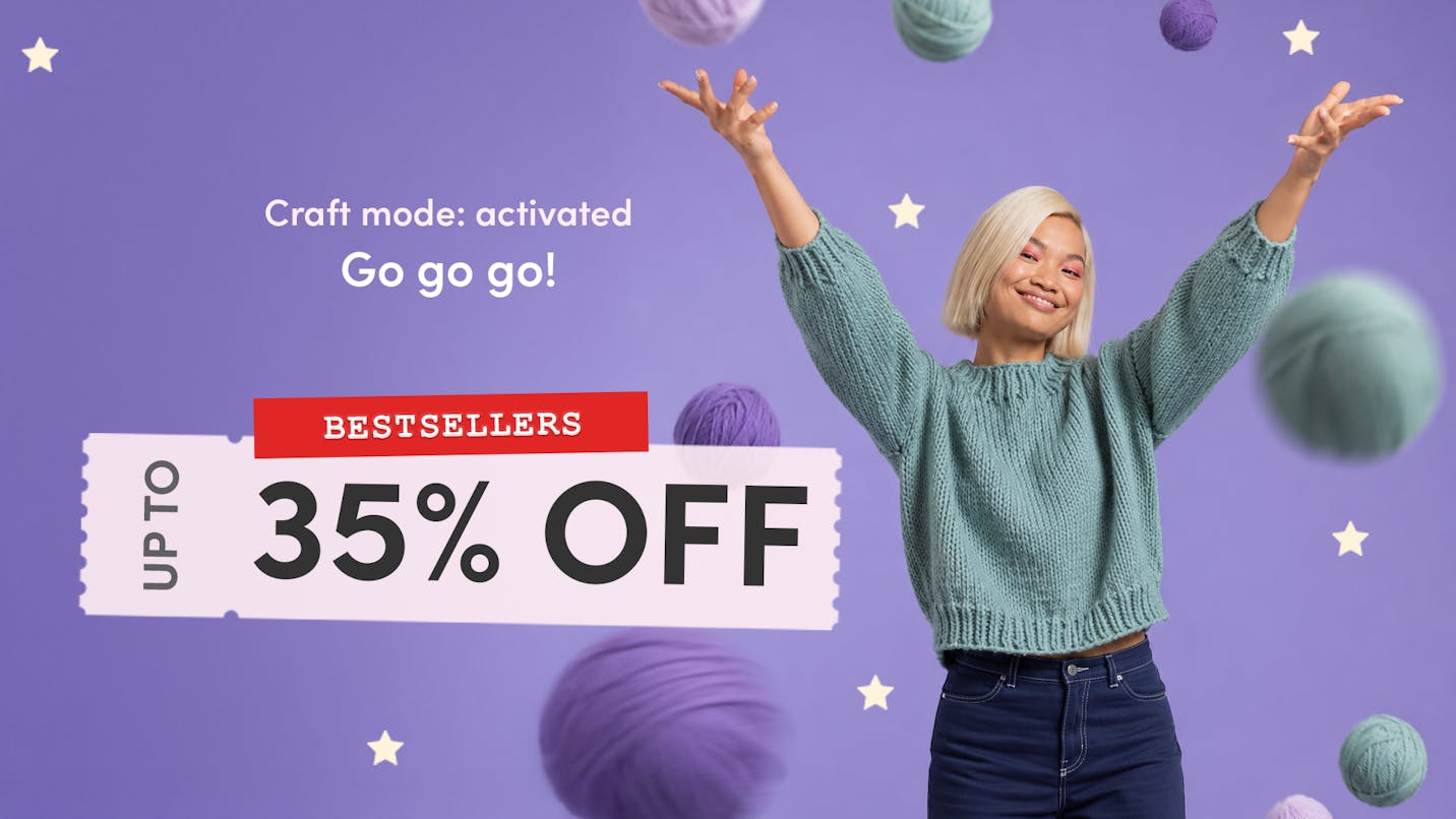 Up to 35% off Bestsellers!