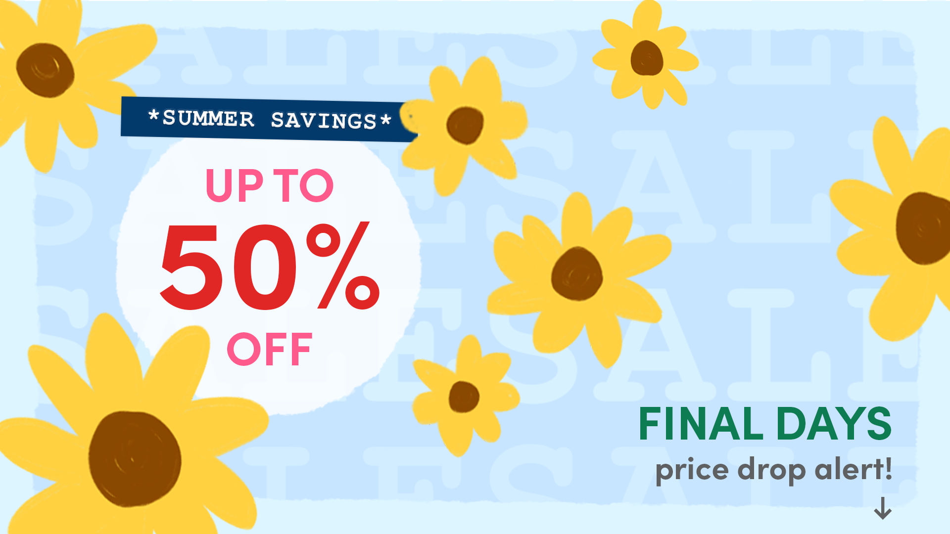 Summer Savings - Price Drop!