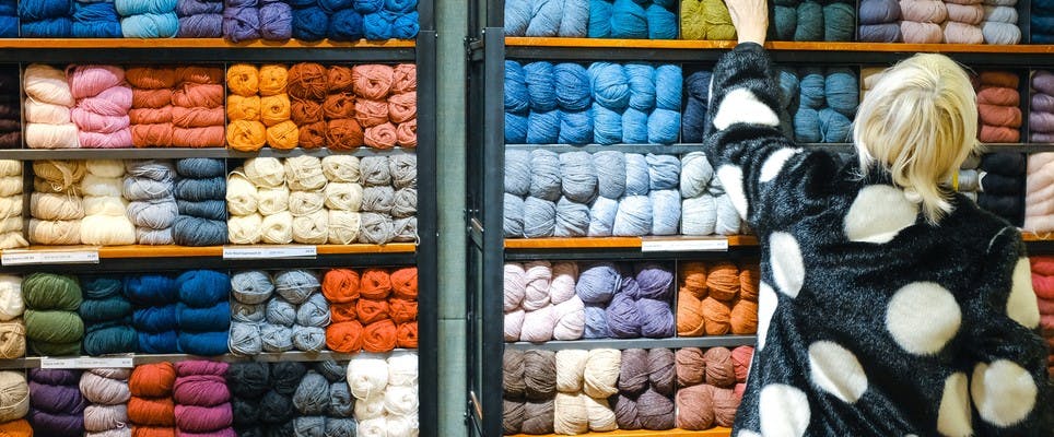 Which knitting wool is best for beginners?