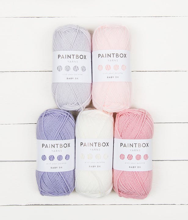 Paintbox Yarns Baby DK 5 Ball Colour Pack in Blossom