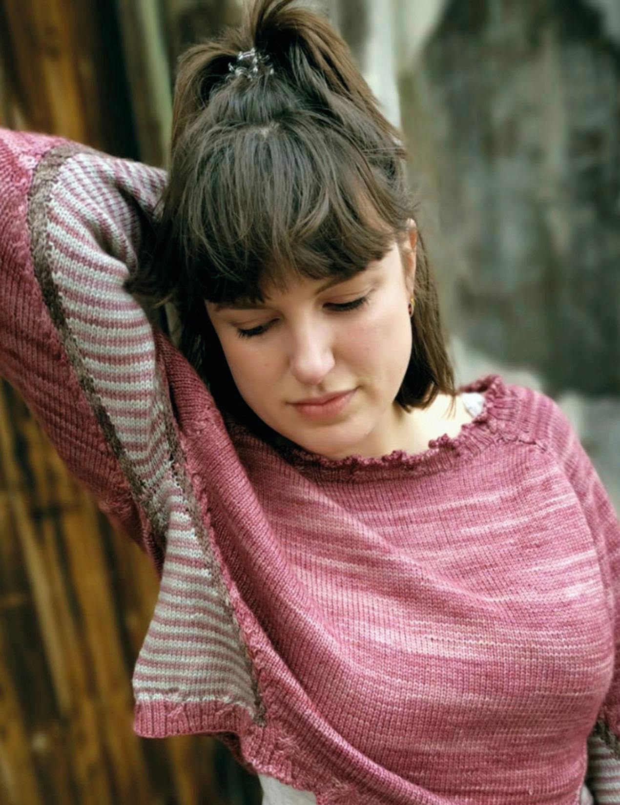 Turnabout sweater pattern 