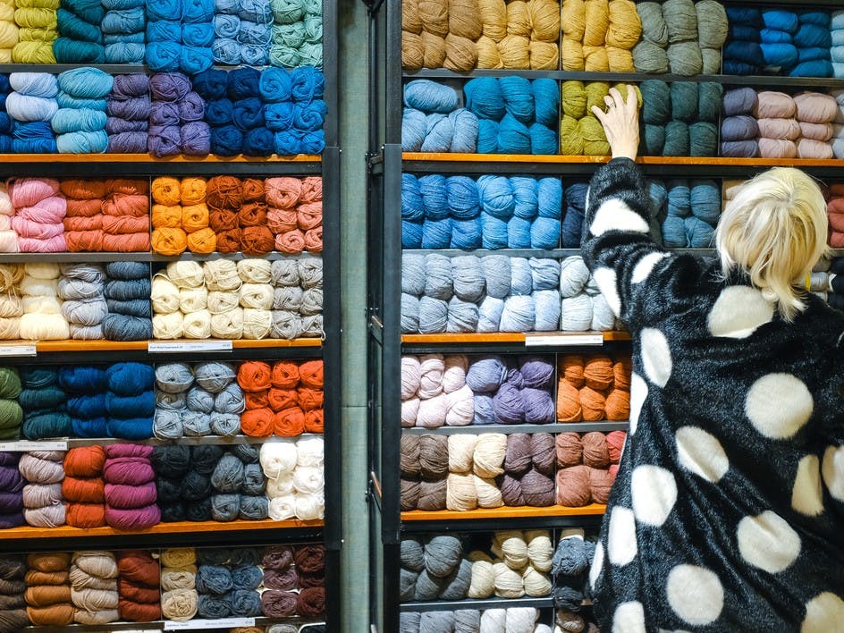 Which knitting wool is best for beginners?