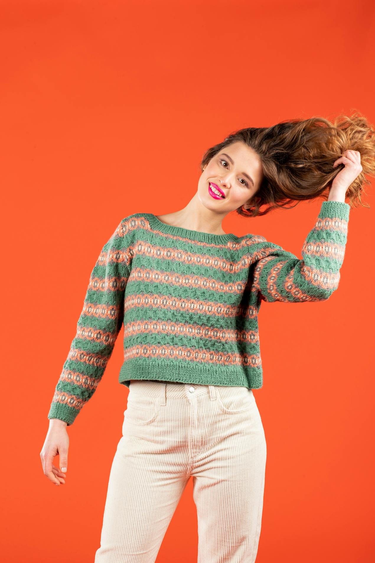 Paintbox tiles jumper