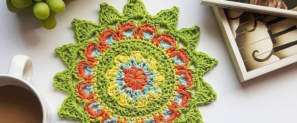 9 FREE crochet mandala patterns