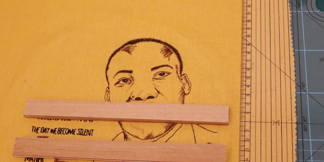 Martin Luther King Jr Embroidery
