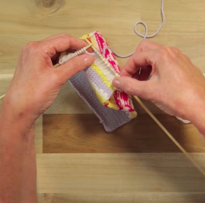 How to Knit Fair Isle Tutorial LoveCrafts