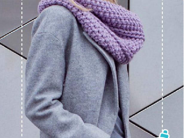 Margareta Moss Cowl in MillaMia Naturally Soft Super Chunky