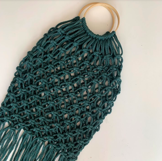 How to make a macrame tote bag